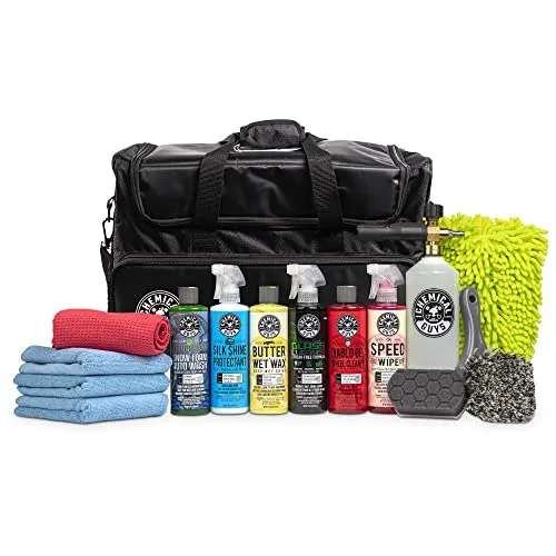 Chemical Guys HOL350 Arsenal Builder 15-Piece Car Wash Kit with TORQ Foam Cannon