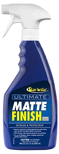 STAR BRITE Ultimate Matte Finish Speed Detailer & UV Protectant, 22 oz