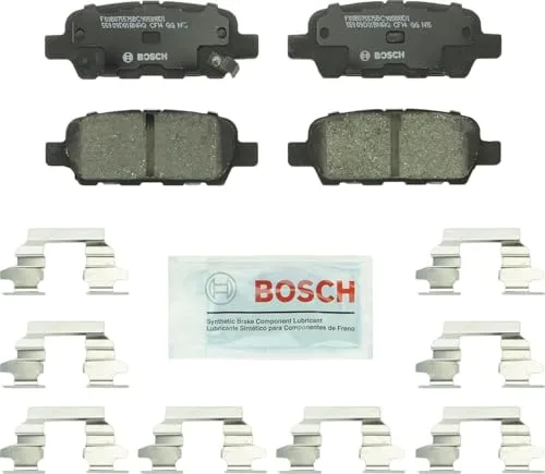Ceramic friction material close-up