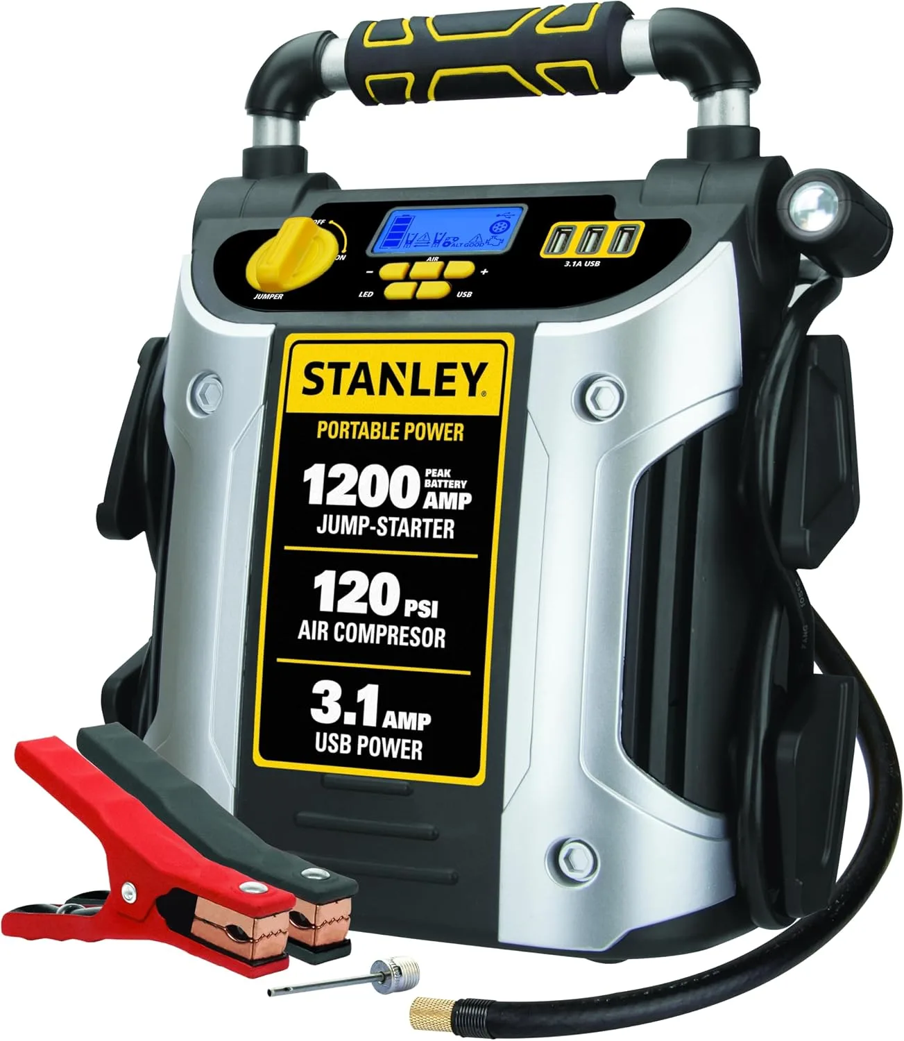 STANLEY J5C09D 1200A Jump Starter with Air Compressor