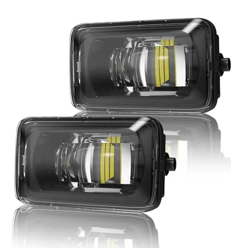 QCDBEAM LED Fog Light Assembly for Ford F-150/F-250/F-350 (2015-2020)