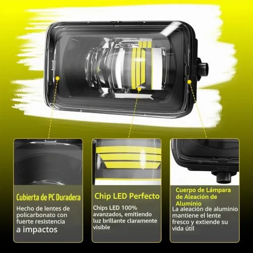 Polycarbonate lens detail