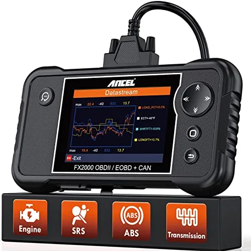 ANCEL FX2000-US OBD2 Scanner, Engine/ABS/SRS/Transmission