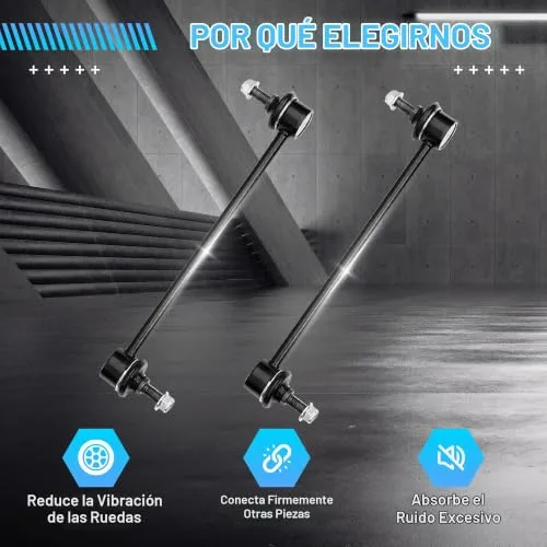Tie rod ends close-up
