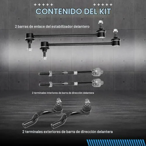 Kit packaging with part numbers