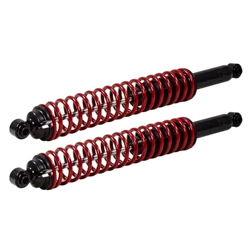 Variable-rate spring visible