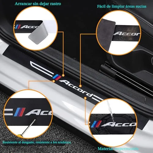 Front and rear sill pieces compared