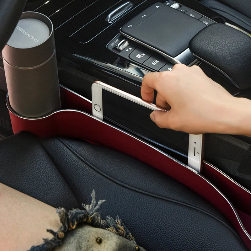Organizador para el Hueco del Asiento con Portavasos – Paquete de 2