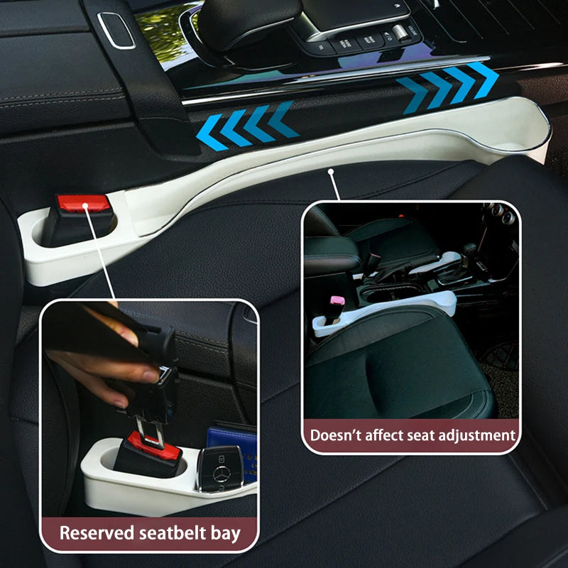 Organizador para el Hueco del Asiento con Portavasos – Paquete de 2