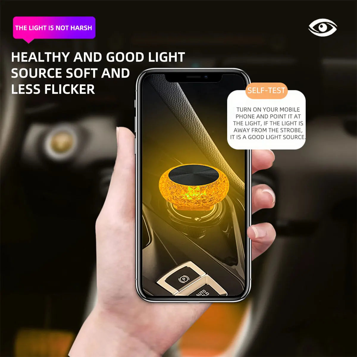 Mini USB LED Car Light Portable Plug Play Ambient Light Auto Interior Environment Lamp Decorative Atmosphere Light PC Light