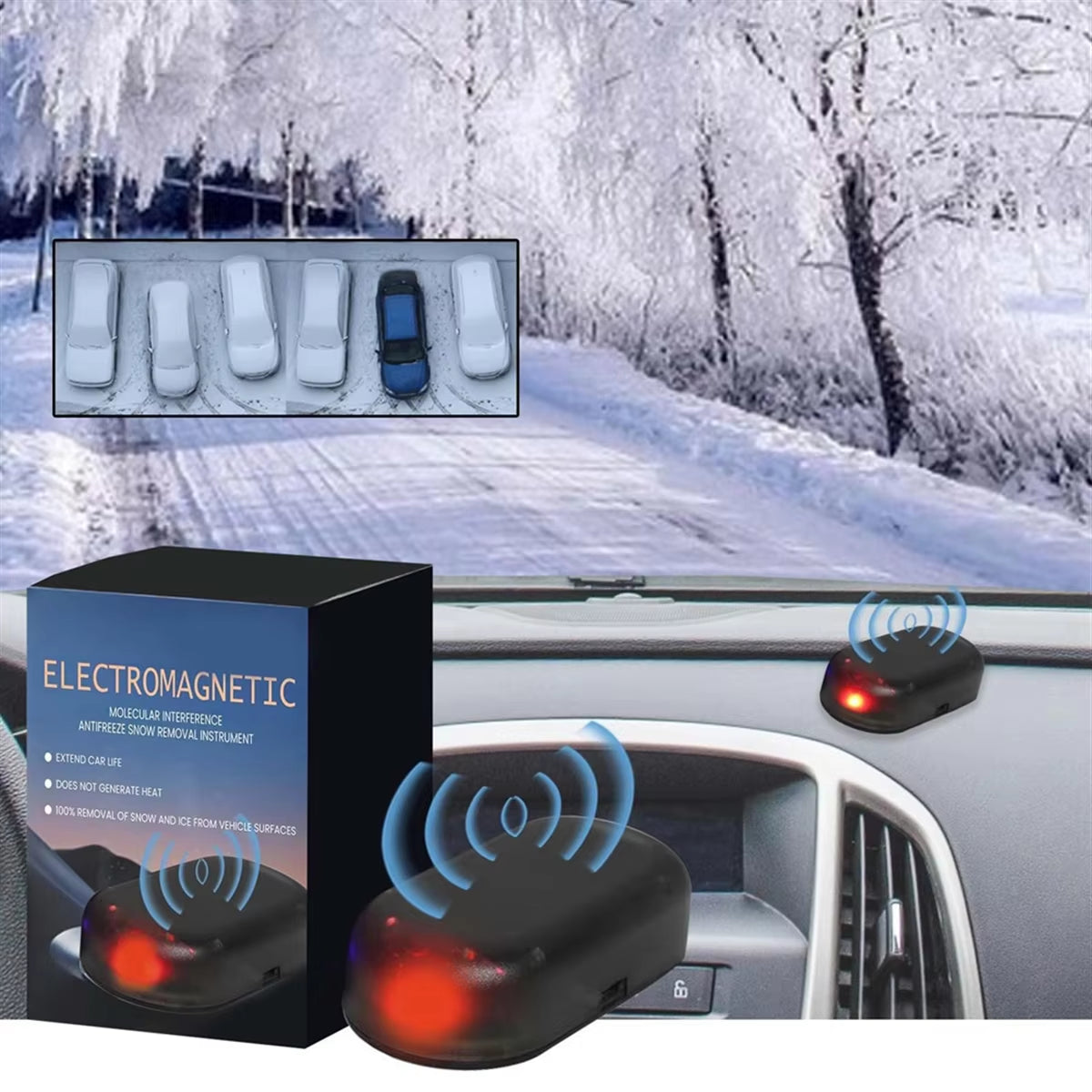 3PCS Electric Snow Ice Scraper USB Rechargeable Car Snow Removal Tool Glass Deicer and Snow Melter Vehicle Scraper TQ