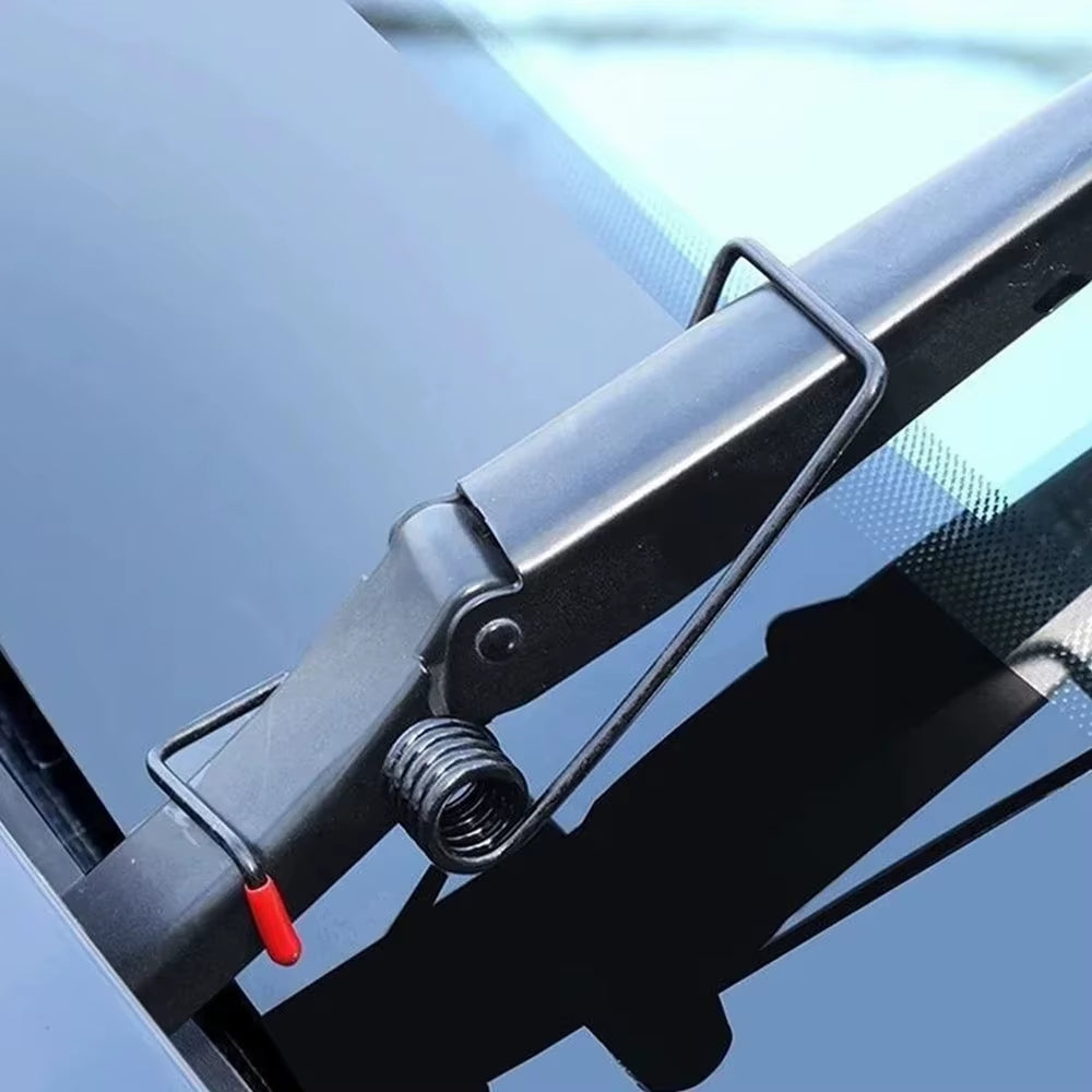 1/2/3Pcs Car Windshield Wiper Booster Spring Universal Wiper Fastener Reduce Noise&Vibration Alloy Wiper Gripper Car Accessories